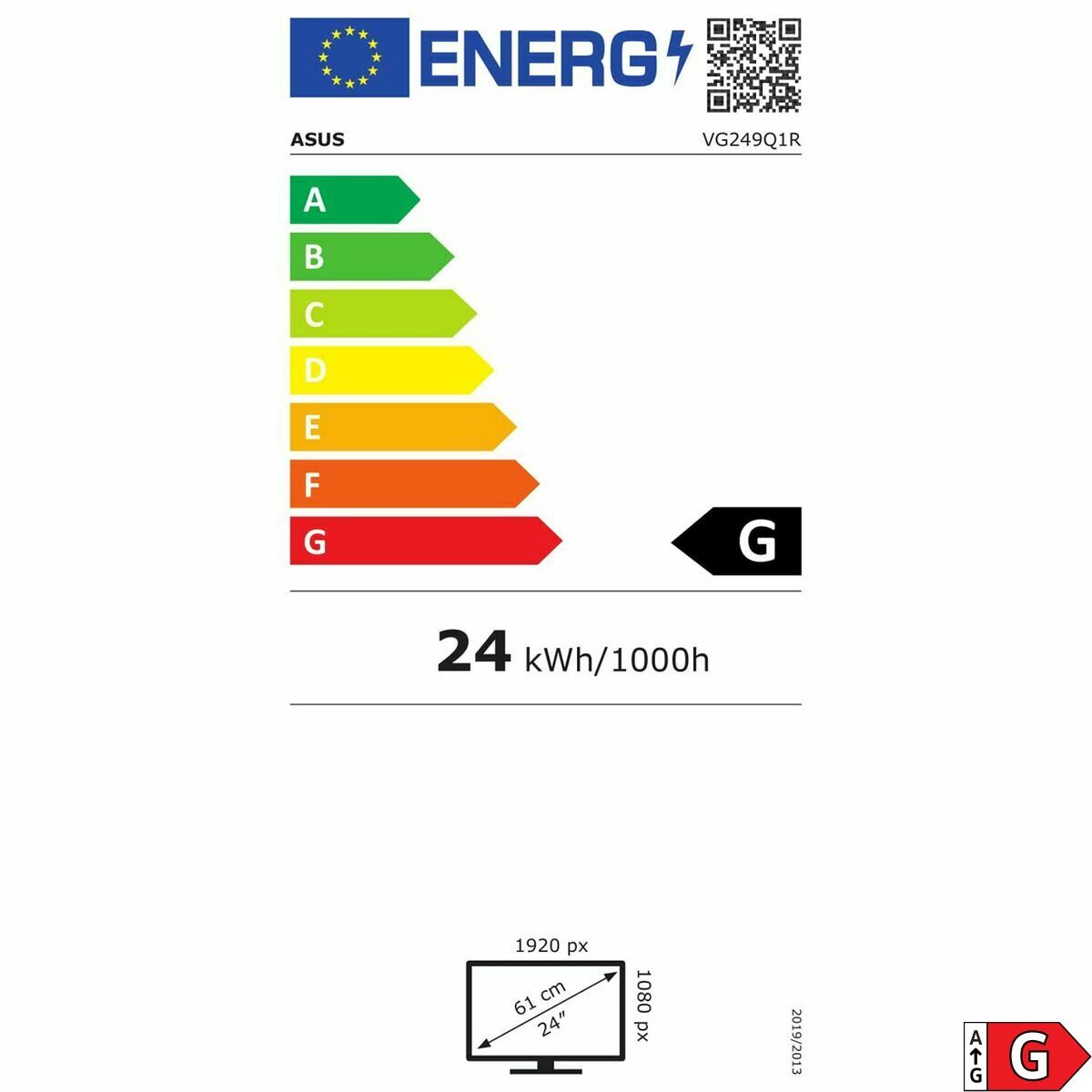Monitor Asus 90LM05V1-B01E70 23,8" Full HD Monitor Asus 90LM05V1-B01E70 23,8" Full HD