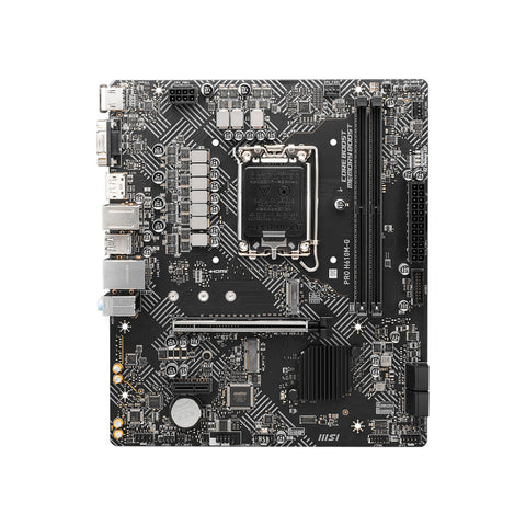 Motherboard MSI PRO H610M-G 1700 INTEL H610 LGA 1700 Motherboard MSI PRO H610M-G 1700 INTEL H610 LGA 1700