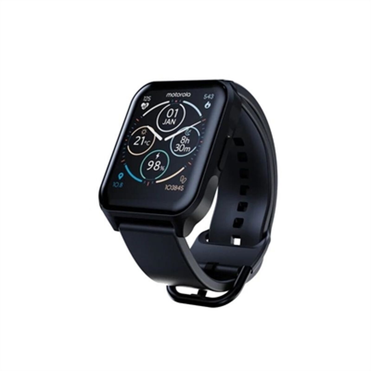 Smartwatch Motorola Moto Watch 70 1,69" Black Smartwatch Motorola Moto Watch 70 1,69" Black