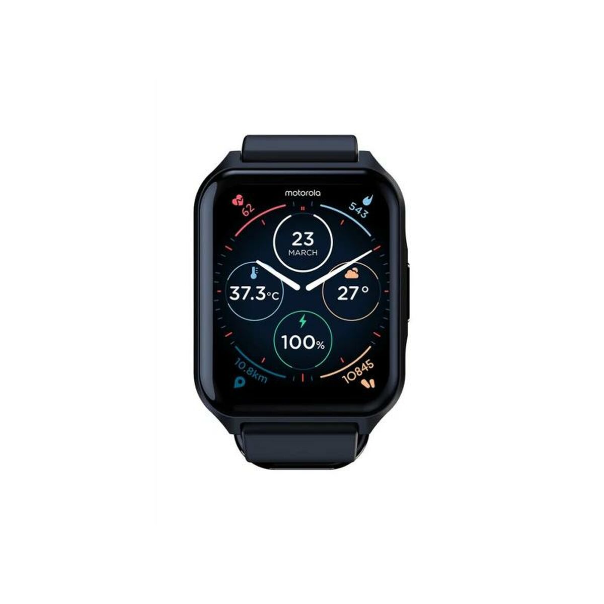 Smartwatch Motorola Moto Watch 70 1,69" Black Smartwatch Motorola Moto Watch 70 1,69" Black