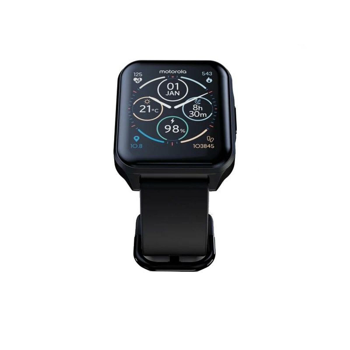 Smartwatch Motorola Moto Watch 70 1,69" Black Smartwatch Motorola Moto Watch 70 1,69" Black