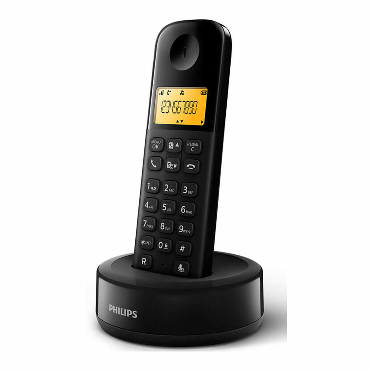 Wireless Phone Philips D1601B/34 1,6" 300 mAh GAP Black Wireless Phone Philips D1601B/34 1,6" 300 mAh GAP Black