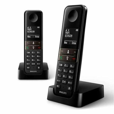Wireless Phone Philips D4702B/34 Duo 1,8" DECT (2 pcs) Wireless Phone Philips D4702B/34 Duo 1,8" DECT (2 pcs)