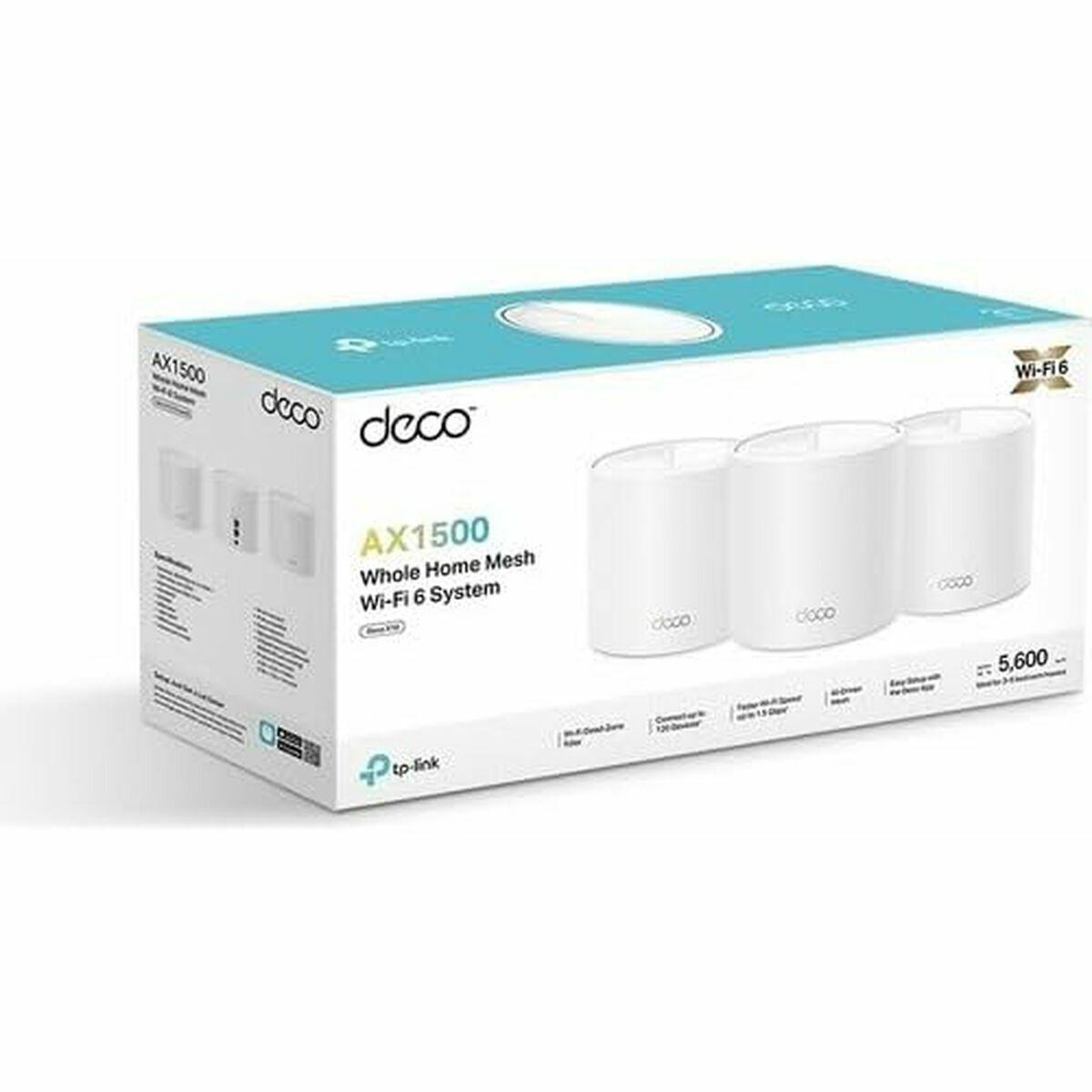 Wi-Fi Repeater + Router + Access Point TP-Link DECO X10(3-PACK) Wi-Fi Repeater + Router + Access Point TP-Link DECO X10(3-PACK)