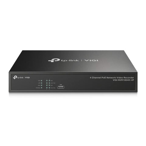 Network Storage TP-Link VIGI NVR1004H-4P Black Network Storage TP-Link VIGI NVR1004H-4P Black