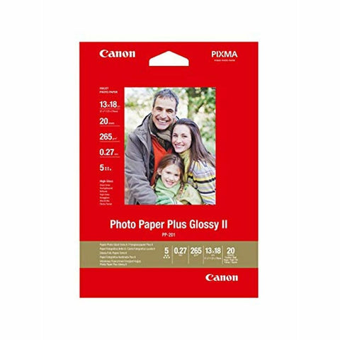 Glossy Photo Paper Canon PP-201 (20 uds) Glossy Photo Paper Canon PP-201 (20 uds)