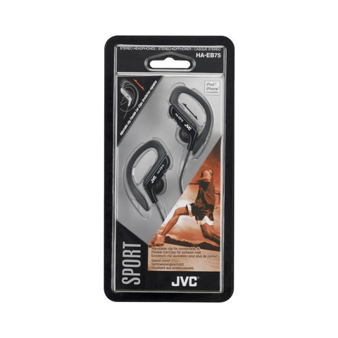 Sports headphones JVC HA-EB75 Black Sports headphones JVC HA-EB75 Black