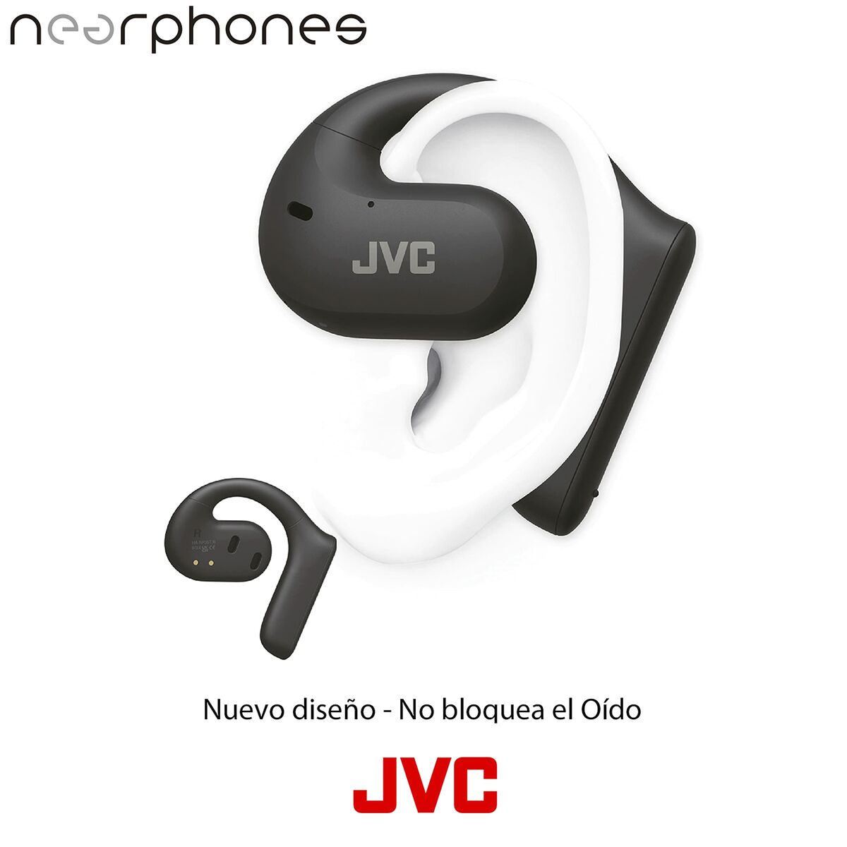 Headphones JVC Black Headphones JVC Black