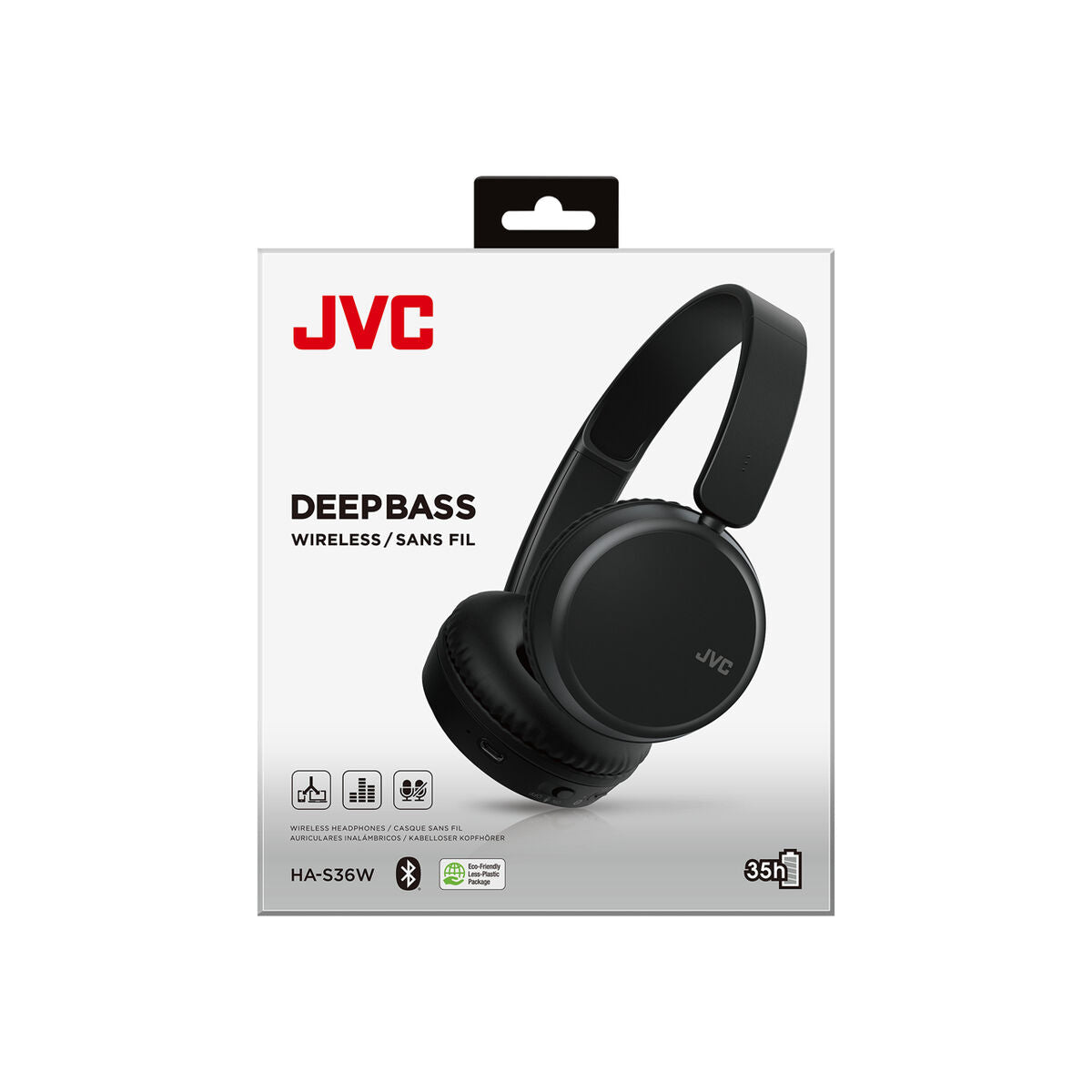 Headphones with Microphone JVC HA-S36W Headphones with Microphone JVC HA-S36W