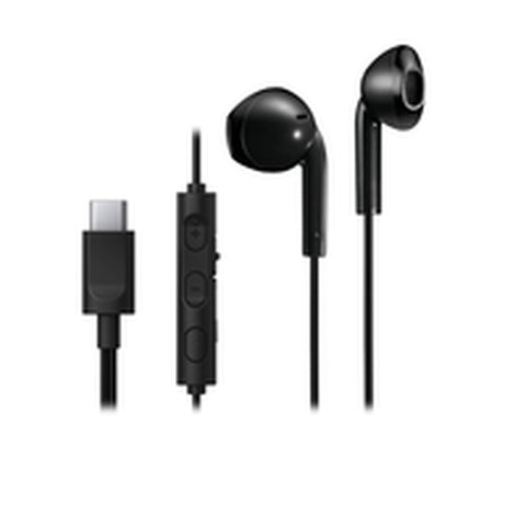 Headphones with Microphone JVC HAF-R17UCB-U Black Headphones with Microphone JVC HAF-R17UCB-U Black