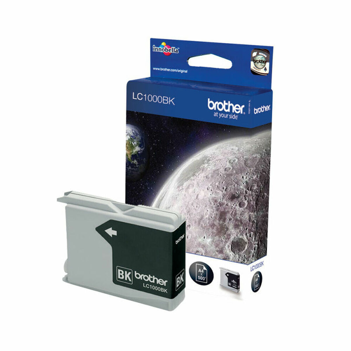 Original Ink Cartridge Brother LC-1000BK Black Original Ink Cartridge Brother LC-1000BK Black