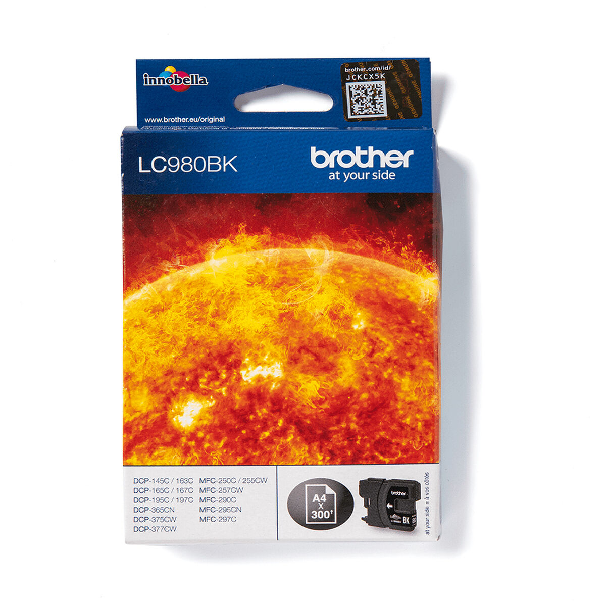 Original Ink Cartridge Brother LC-980BK Black (1 Unit) Original Ink Cartridge Brother LC-980BK Black (1 Unit)