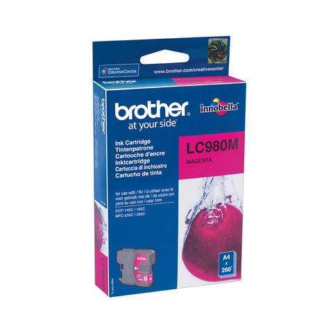 Original Ink Cartridge Brother LC-980M Magenta Original Ink Cartridge Brother LC-980M Magenta