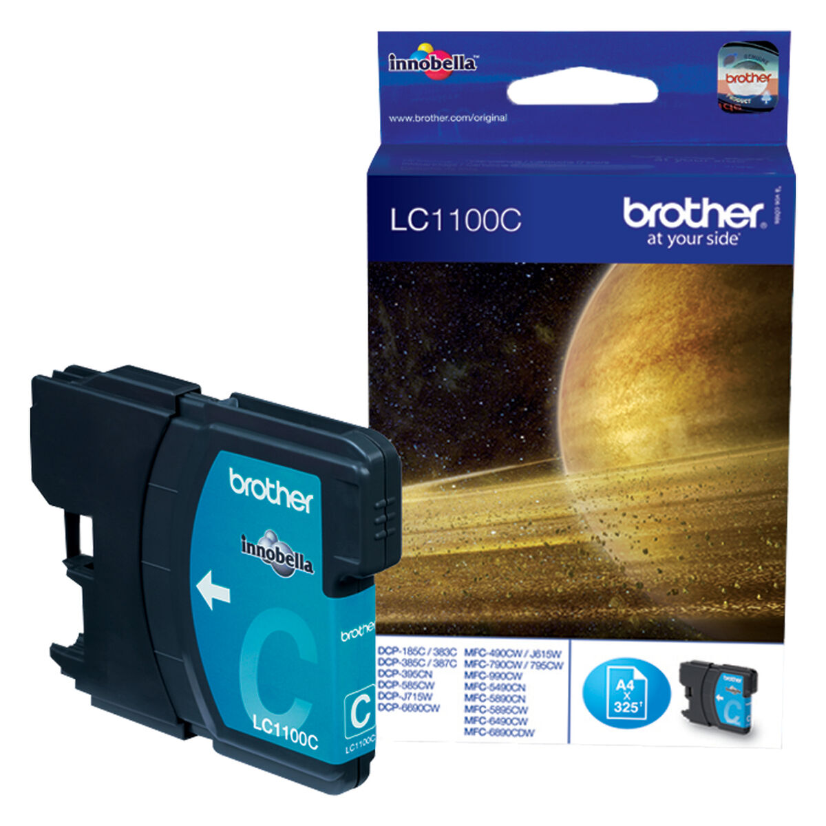 Original Ink Cartridge Brother LC-1100C Cyan Original Ink Cartridge Brother LC-1100C Cyan