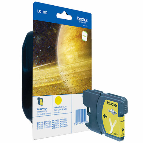 Original Ink Cartridge Brother LC-1100Y Yellow Original Ink Cartridge Brother LC-1100Y Yellow
