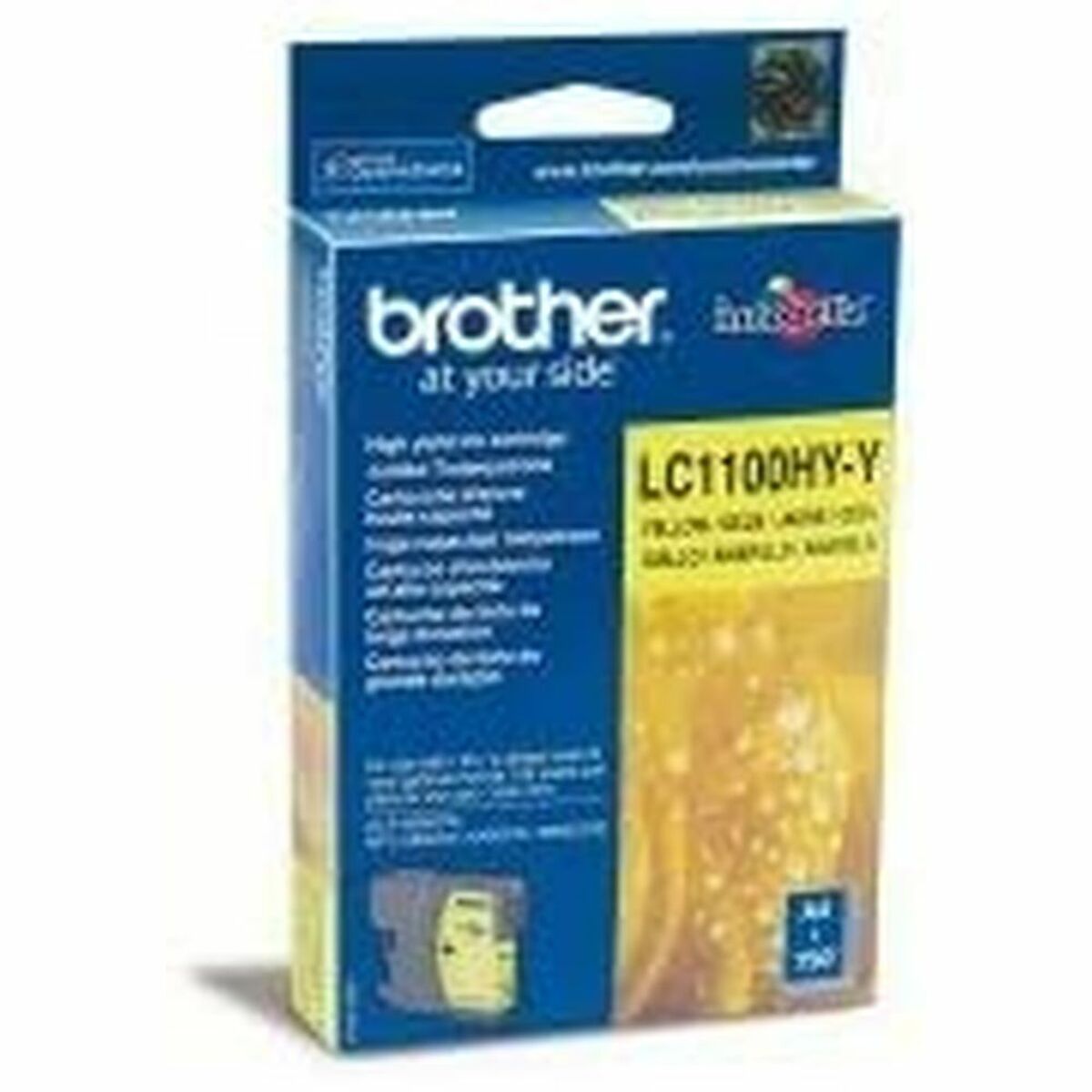 Original Ink Cartridge Brother LC-1100HYY Yellow Original Ink Cartridge Brother LC-1100HYY Yellow