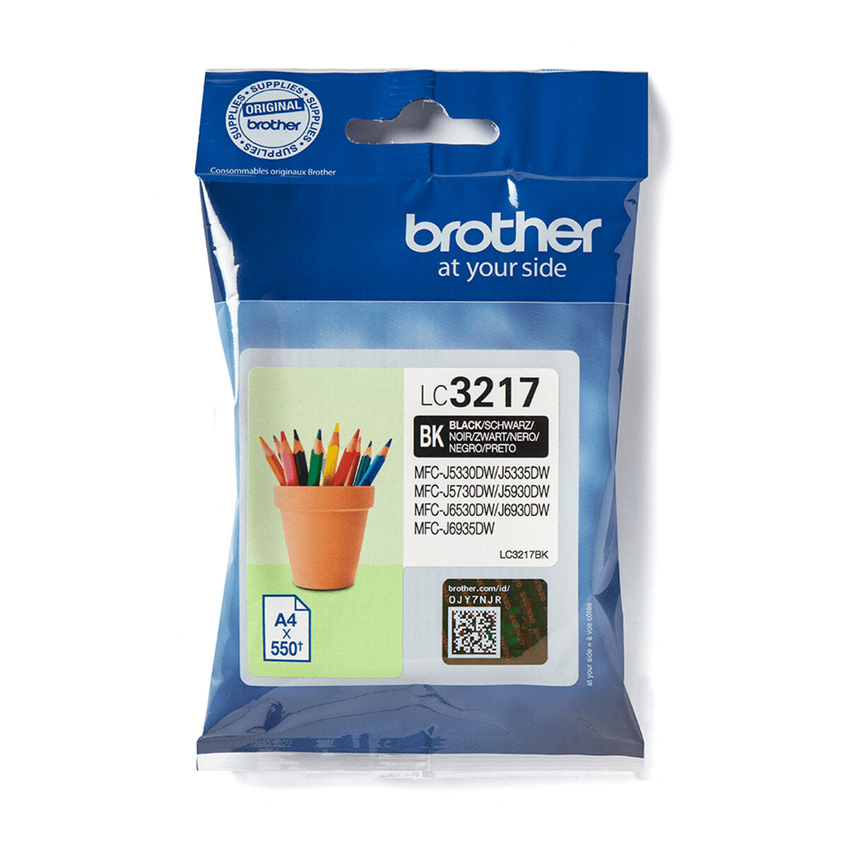 Original Ink Cartridge Brother LC-3217BK Black Original Ink Cartridge Brother LC-3217BK Black
