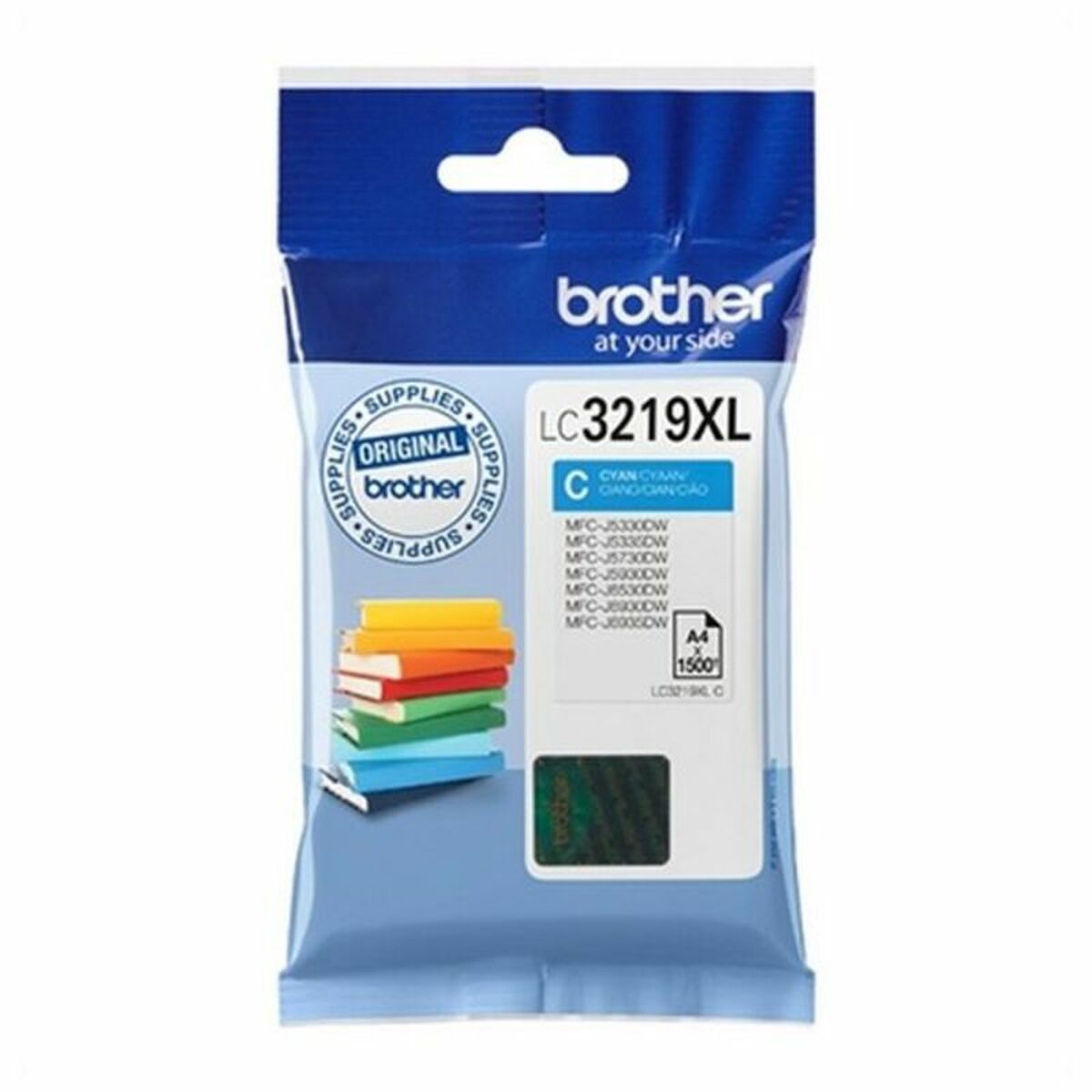 Original Ink Cartridge Brother LC-3219XLC Blue Cyan Original Ink Cartridge Brother LC-3219XLC Blue Cyan