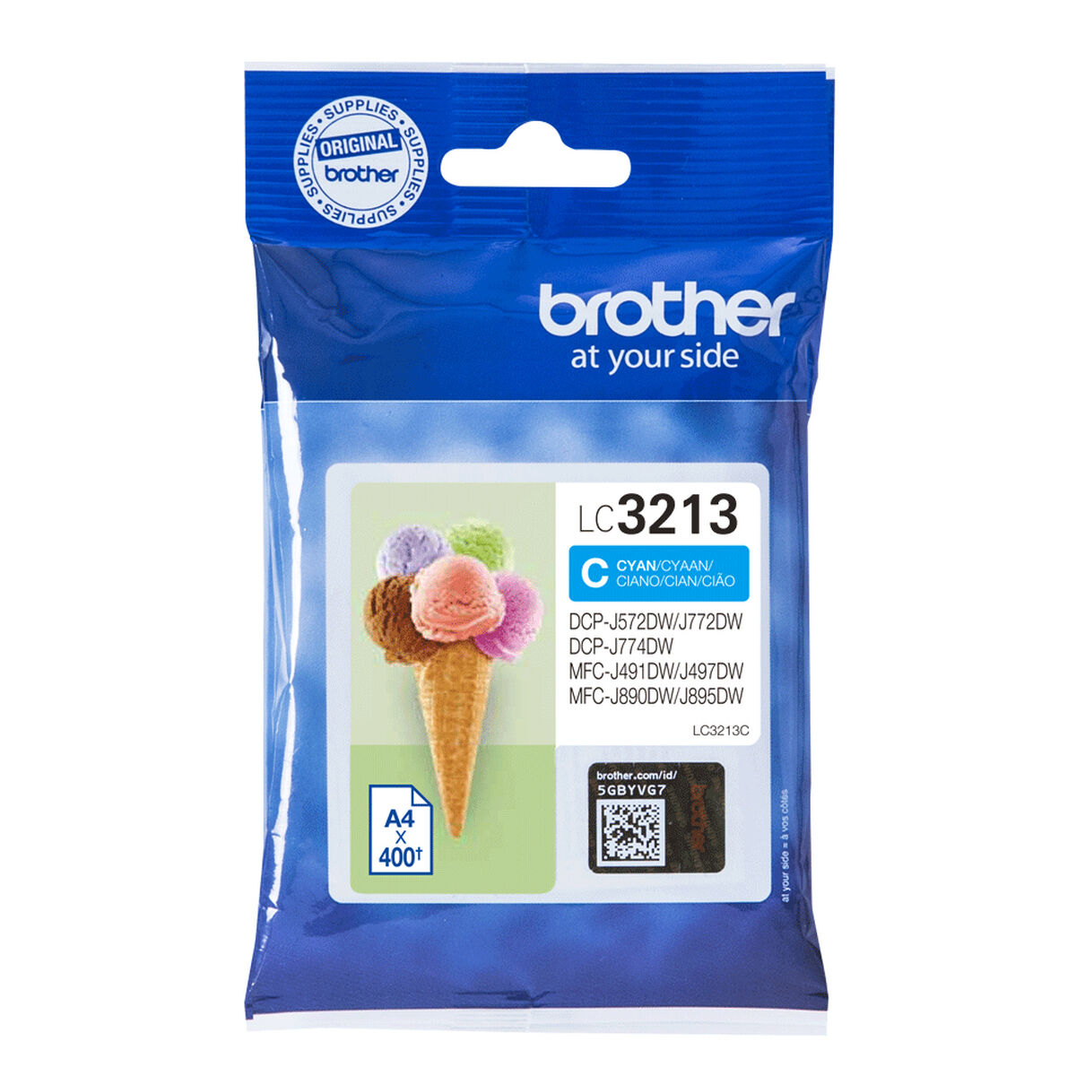 Original Ink Cartridge Brother LC-3213C Cyan Original Ink Cartridge Brother LC-3213C Cyan