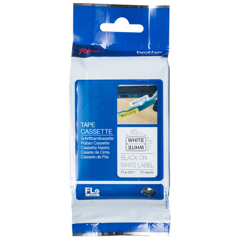 Original Dot Matrix Tape Brother FLE2511 White Original Dot Matrix Tape Brother FLE2511 White
