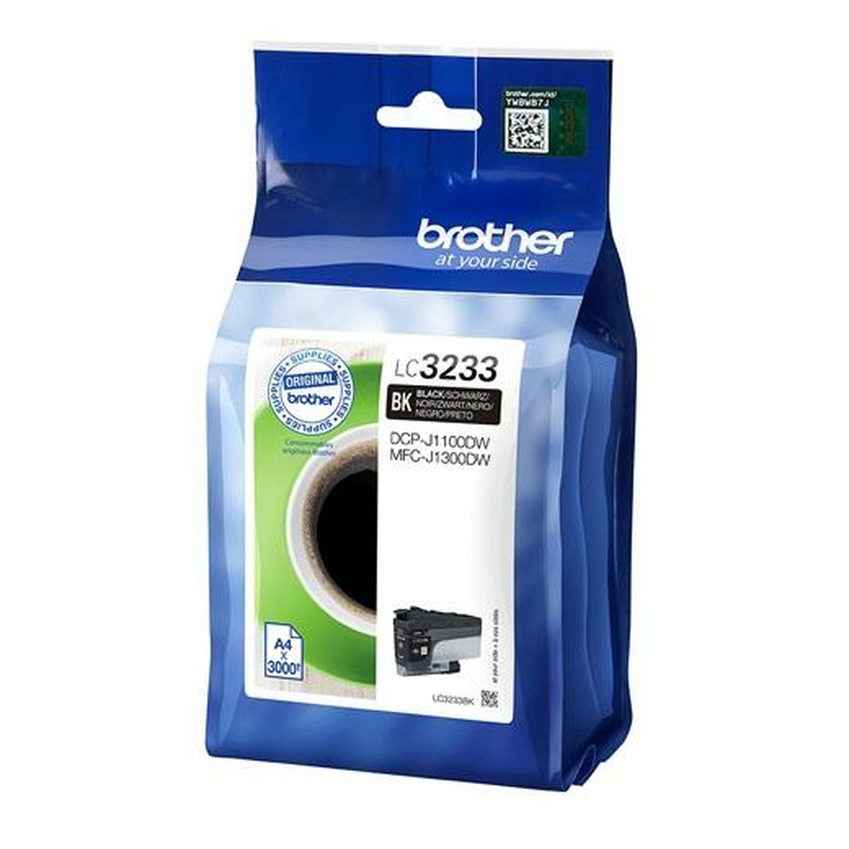 Original Ink Cartridge Brother LC-3233BK Black Original Ink Cartridge Brother LC-3233BK Black