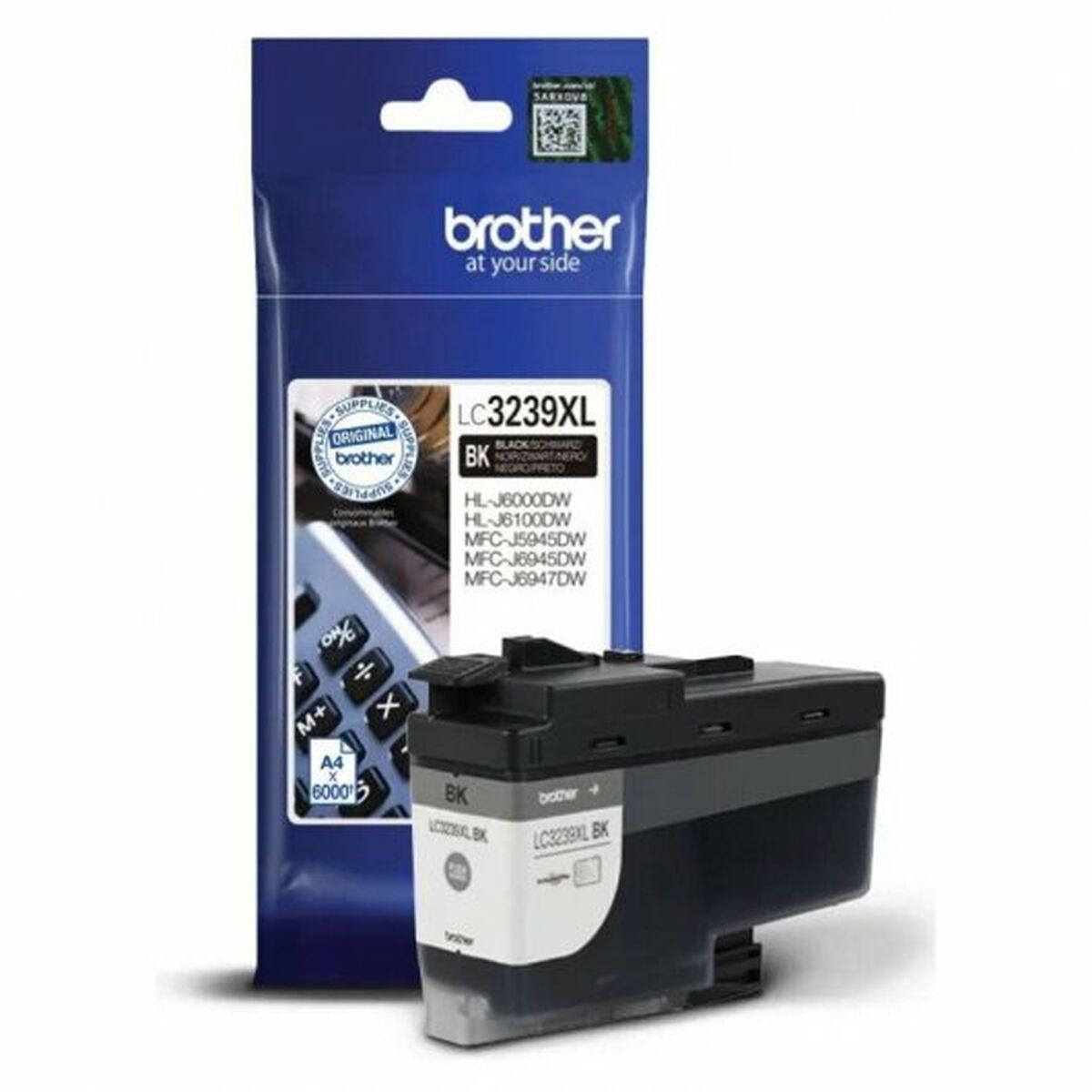 Original Ink Cartridge Brother LC-3239XLBK Black Original Ink Cartridge Brother LC-3239XLBK Black