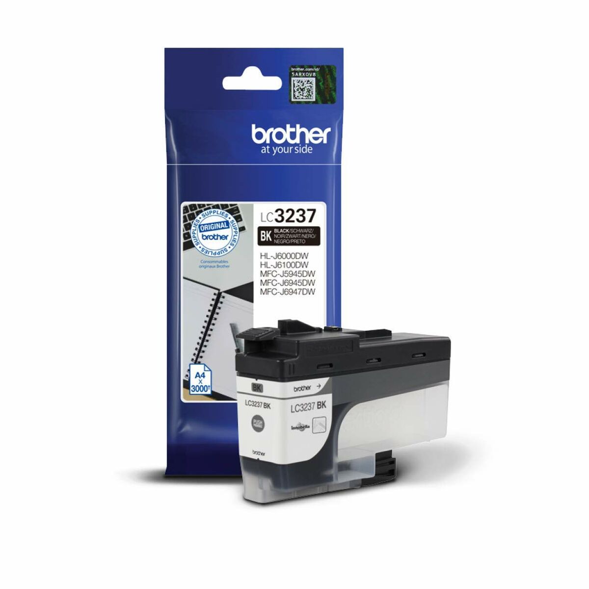 Original Ink Cartridge Brother HLJ6000 / MFCJ5945 6945 Black (5 Units) Original Ink Cartridge Brother HLJ6000 / MFCJ5945 6945 Black (5 Units)
