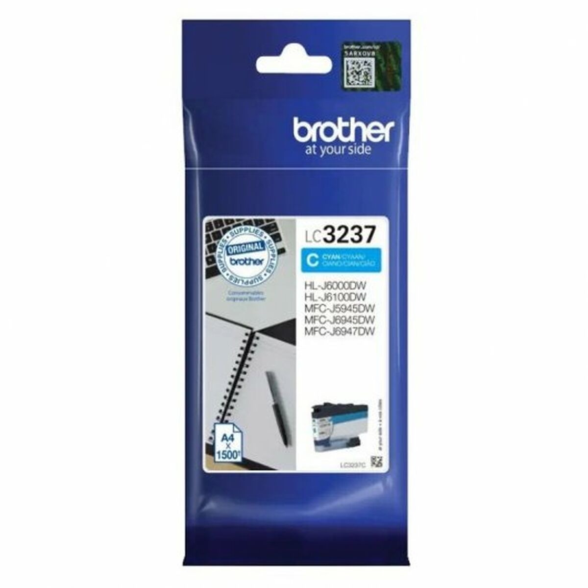 Original Ink Cartridge Brother LC-3237C Cyan Original Ink Cartridge Brother LC-3237C Cyan