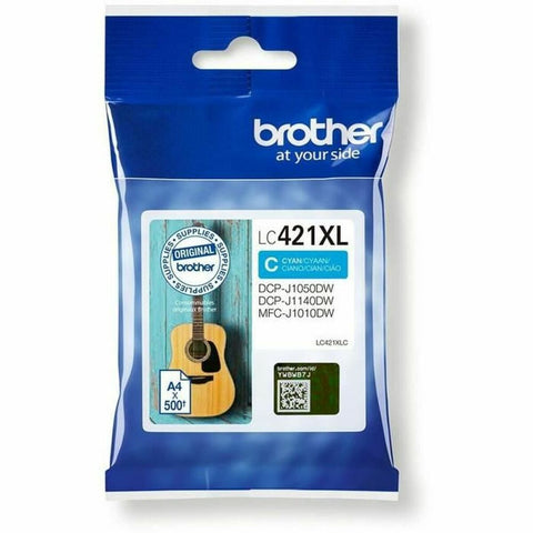 Original Ink Cartridge Brother LC-421XLC Cyan Original Ink Cartridge Brother LC-421XLC Cyan