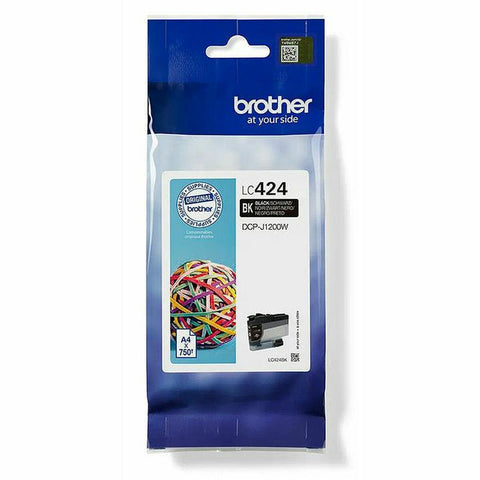 Original Ink Cartridge Brother LC-424BK Black Original Ink Cartridge Brother LC-424BK Black
