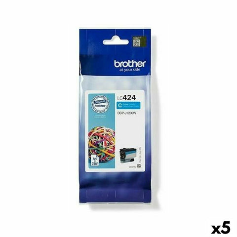 Original Ink Cartridge Brother DCP-J1200W Cyan (5 Units) Original Ink Cartridge Brother DCP-J1200W Cyan (5 Units)