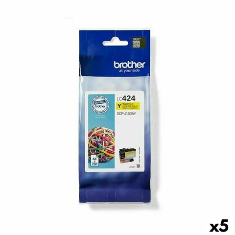 Original Ink Cartridge Brother DCP-J1200W Yellow (5 Units) Original Ink Cartridge Brother DCP-J1200W Yellow (5 Units)
