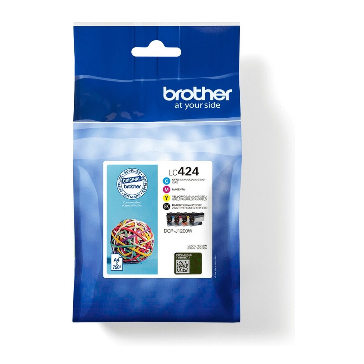 Original Ink Cartridge Brother LC-424VAL Multicolour Original Ink Cartridge Brother LC-424VAL Multicolour