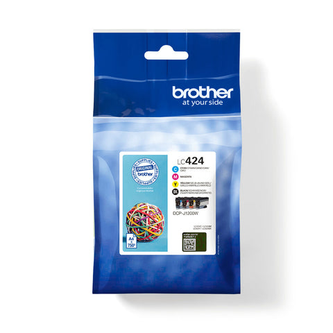 Original Ink Cartridge Brother LC-424VAL Multicolour Original Ink Cartridge Brother LC-424VAL Multicolour