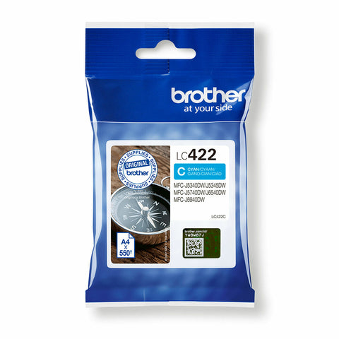 Original Ink Cartridge Brother LC-422C Cyan Original Ink Cartridge Brother LC-422C Cyan
