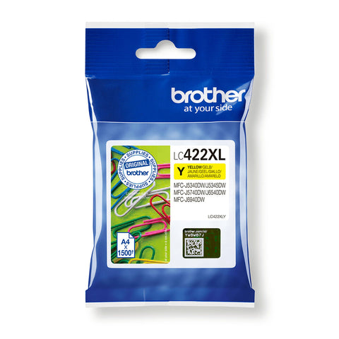 Original Ink Cartridge Brother LC-422XLY Yellow Original Ink Cartridge Brother LC-422XLY Yellow