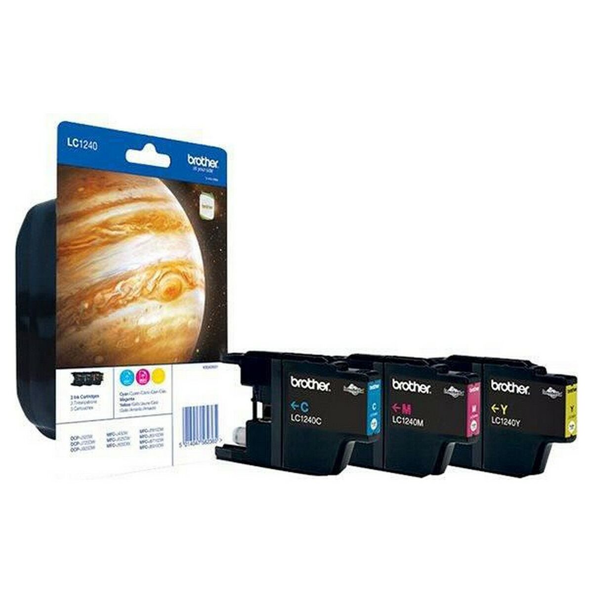 Original Ink Cartridge Brother LC-1240  Tricolour Yellow Cyan Original Ink Cartridge Brother LC-1240  Tricolour Yellow Cyan