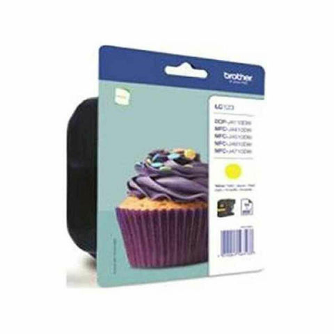 Original Ink Cartridge Brother LC-123YBP Yellow Original Ink Cartridge Brother LC-123YBP Yellow
