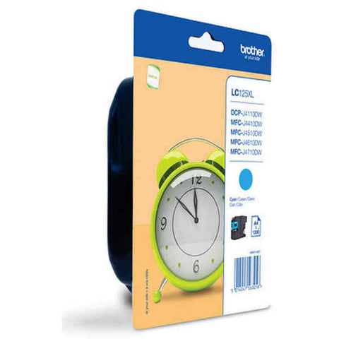 Original Ink Cartridge Brother LC-125XLCBP Cyan Original Ink Cartridge Brother LC-125XLCBP Cyan