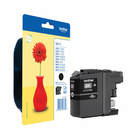 Original Ink Cartridge Brother LC-121BK Black Original Ink Cartridge Brother LC-121BK Black