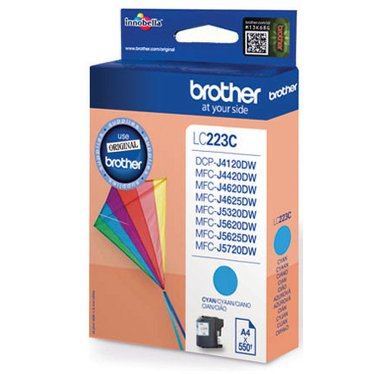 Original Ink Cartridge Brother LC-223CBP Cyan Original Ink Cartridge Brother LC-223CBP Cyan