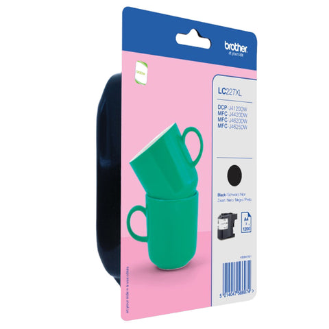 Original Ink Cartridge Brother LC-227XLBKBP Black Original Ink Cartridge Brother LC-227XLBKBP Black