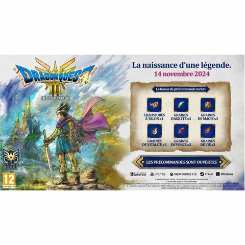Video game for Switch Square Enix Dragon Quest III Hd-2d Remake Video game for Switch Square Enix Dragon Quest III Hd-2d Remake