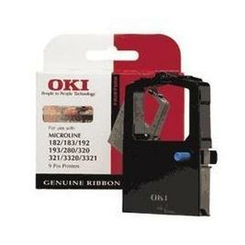 Laminated Tape for Labelling Machines OKI Black Laminated Tape for Labelling Machines OKI Black