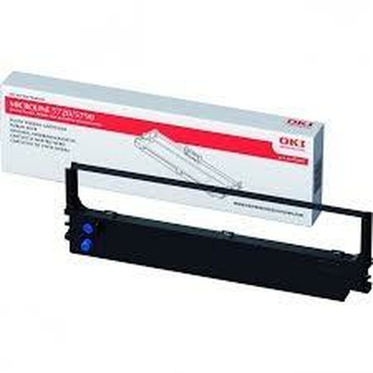 Original Dot Matrix Tape OKI OKI 44173405 Black Original Dot Matrix Tape OKI OKI 44173405 Black