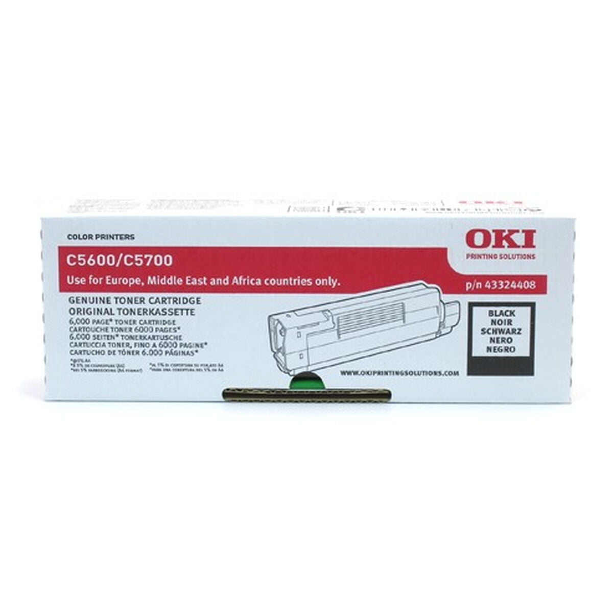 Toner OKI 43324408 Black Toner OKI 43324408 Black