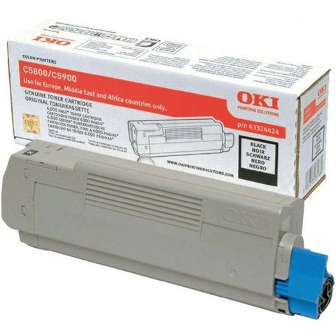 Original Toner OKI 43324424 Black Original Toner OKI 43324424 Black