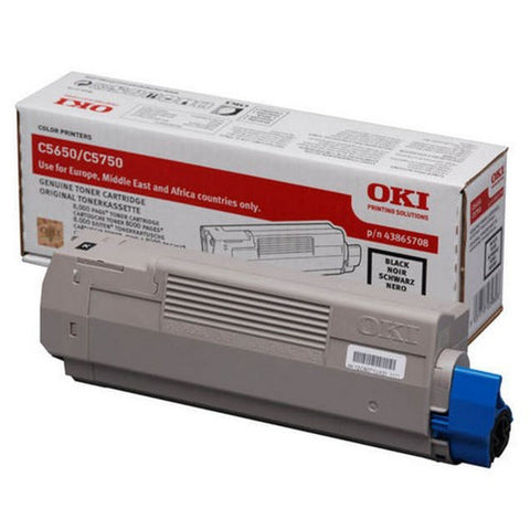 Original Toner OKI 43865708 Black Original Toner OKI 43865708 Black