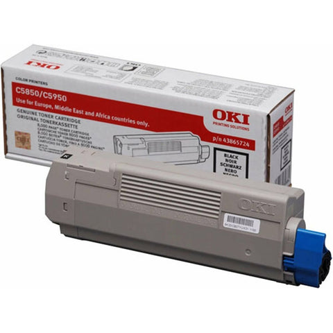 Original Toner OKI 43865724 Black Original Toner OKI 43865724 Black