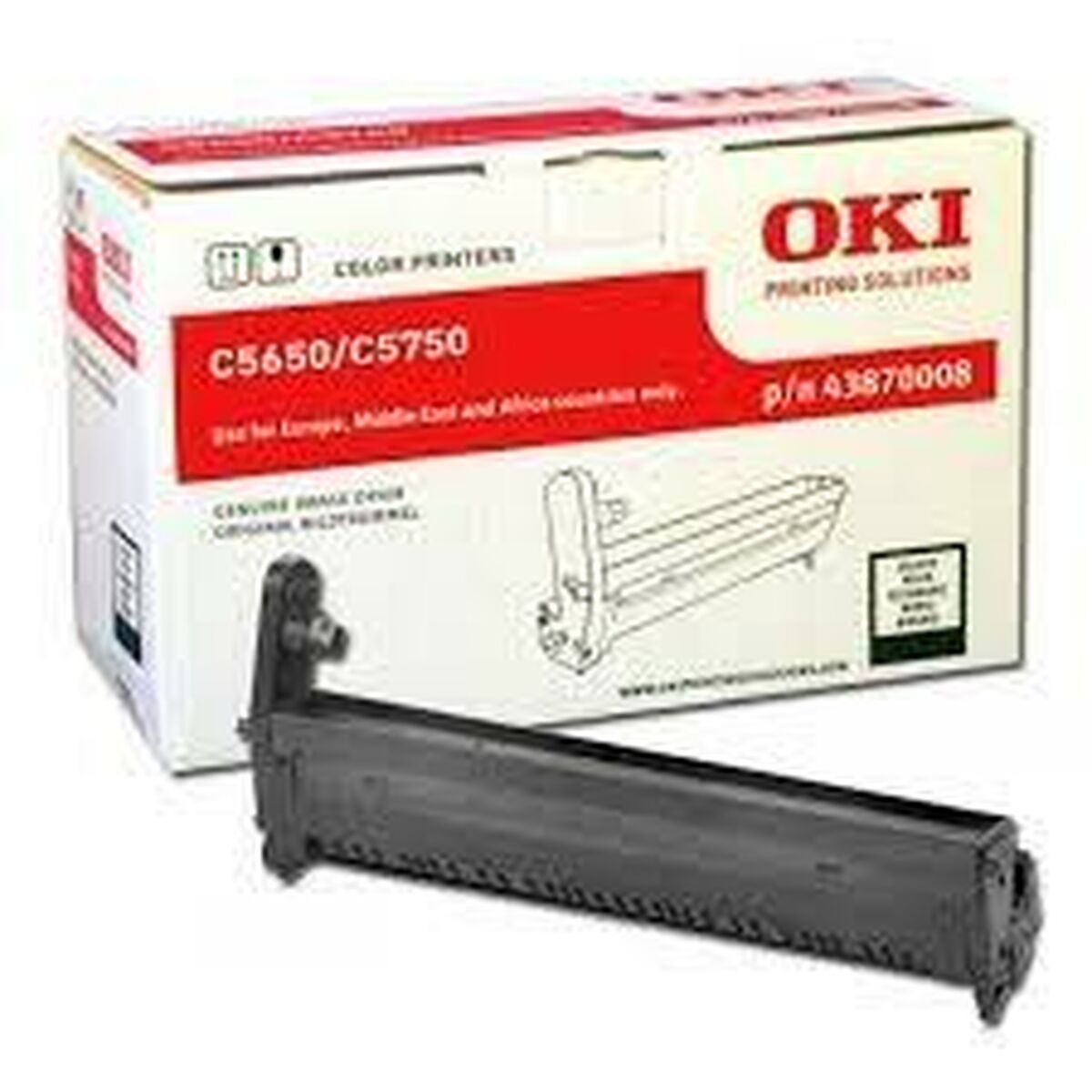 Printer drum OKI 43870008 Black Printer drum OKI 43870008 Black
